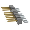 TSM-110-01-L-SH-A-007 - CONN HEADER SMD R/A 10POS 2.54MM