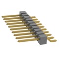 TSM-110-02-G-SH - CONN HEADER SMD R/A 10POS 2.54MM