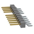 TSM-111-01-L-SH-007 - CONN HEADER SMD R/A 11POS 2.54MM