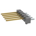 TSM-106-03-L-SH-A-001-P-TR - CONN HEADER SMD R/A 6POS 2.54MM