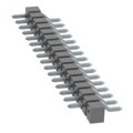 TSM-117-04-TM-SH-001-K-TR - CONN HEADER SMD R/A 17POS 2.54MM