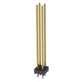 HTSW-102-21-S-D-LL - CONN HEADER VERT 4POS 2.54MM
