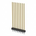 HTSW-108-21-F-S-LL - CONN HEADER VERT 8POS 2.54MM