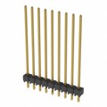 HTSW-109-20-G-S-LL - CONN HEADER VERT 9POS 2.54MM