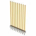 HTSW-109-21-F-S - CONN HEADER VERT 9POS 2.54MM