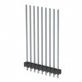 HTSW-109-21-T-S-LL - CONN HEADER VERT 9POS 2.54MM