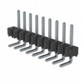 HTSW-110-08-TM-S-RA-010 - CONN HEADER R/A 10POS 2.54MM