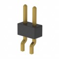 MMT-102-01-H-SH - CONN HEADER SMD R/A 2POS 2MM
