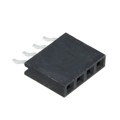 M20-7910442R - CONN RCPT 4POS 0.1 GOLD SMD R/A