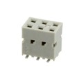89898-303ALF - CONN RCPT 6POS 0.1 GOLD SMD
