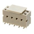 89898-305ALF - CONN RCPT 10POS 0.1 GOLD SMD