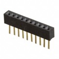 SFM210-LPSE-S10-ST-BK - CONN HDR 10POS 0.039 GOLD PCB