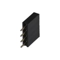 RS1-04-G - RECEPTACLE STRIP 4P 2.54MM PITCH