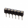 SMC-1-06-1-GT - MACHINE PIN SOCKET 6P 2.54MM PIT