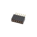 HRS-1B-06-GA - RECEPTACLE STRIP, 1.27MM, VERTIC