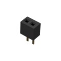 BC065-02-A-L-D - 2POS 1.0MM PITCH SOCKET, SIL, TH