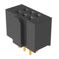 SFH11-PPPC-D03-ST-BK - CONN HDR 6POS 0.1 GOLD PCB
