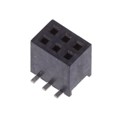 20021321-00006T1LF - CONN RCPT 6POS 0.05 GOLD SMD