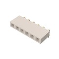 BG302-06-A-L-G - 6W, 2.54MM PTH SOCKET, SIL, TH,