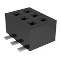 CLP-103-02-L-D - CONN RCPT 6POS 0.05 GOLD SMD