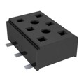 CLT-103-02-F-D-TR - CONN RCPT 6POS 0.079 GOLD SMD