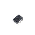 0873400624 - CONN RCPT 6POS 0.079 GOLD SMD