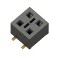 HLE-102-02-G-DV-BE - CONN RCPT 4POS 0.1 GOLD SMD