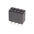 534206-4 - CONN RCPT 8POS 0.1 GOLD PCB