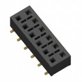 HLE-106-02-G-DV-K-TR - CONN RCPT 12POS 0.1 GOLD SMD