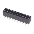 150220-6002-RB - CONN RCPT 20POS 0.079 GOLD PCB