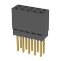 ESQ-105-13-G-D - CONN SOCKET 10POS 0.1 GOLD PCB