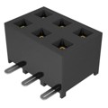 SMM-103-02-S-D-TR - CONN RCPT 6POS 0.079 GOLD SMD