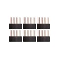 920-0086-01 - CONN HDR 8POS 0.1 GOLD PCB 6PC