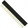 SFM210-LPSE-S20-ST-BK - CONN HDR 20POS 0.039 GOLD PCB
