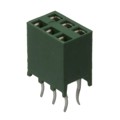 215309-3 - CONN RCPT 6POS 0.1 GOLD PCB