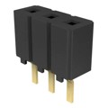 CES-103-02-G-S - CONN RCPT 3POS 0.1 GOLD PCB