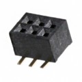 SFM210-LPSE-D03-SP-BK - CONN HDR 6POS 0.039 GOLD SMD