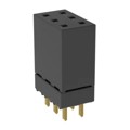 ESW-102-12-G-D - CONN SOCKET 4POS 0.1 GOLD PCB