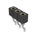 801-43-003-40-002000 - CONN RCPT 3POS 0.1 GOLD SMD R/A