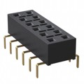 HLE-106-02-G-DV-PE-TR - CONN RCPT 12POS 0.1 GOLD PCB