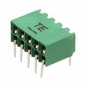 216604-5 - CONN RCPT 10POS 0.1 GOLD PCB R/A