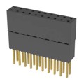 ESQ-110-34-G-D - CONN SOCKET 20POS 0.1 GOLD PCB