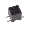 2307819-4 - 4P,2MM,BB,REC,DRVT,SMD,AU.76,TR,