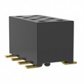 TLE-104-01-G-DV-A-P-TR - CONN RCPT 8POS 0.079 GOLD SMD