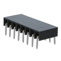 1977215-7 - CONN RCPT 8POS 0.1 GOLD PCB R/A