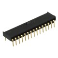 280581-2 - CONN RCPT 15POS 0.1 GOLD PCB R/A