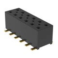 TLE-106-01-G-DV-P-TR - CONN RCPT 12POS 0.079 GOLD SMD