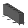 MMS-106-02-F-SV-K - CONN RCPT 6POS 0.079 GOLD SMD