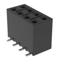 SSM-104-L-DV-BE-A-K-TR - CONN RCPT 8POS 0.1 GOLD SMD
