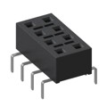 HLE-104-02-S-DV-PE-BE-TR - CONN RCPT 8POS 0.1 GOLD PCB
